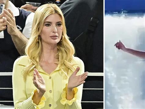 Ivanka Trump Flaunts Stunning Figure in Plunging Black。